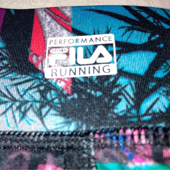 Fila Blue and Pink Artistic Leggings - Picture 11 of 11